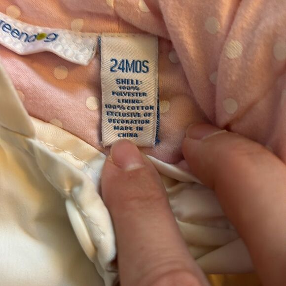 Greendog white jacket. Size 24 mo - Picture 4 of 4